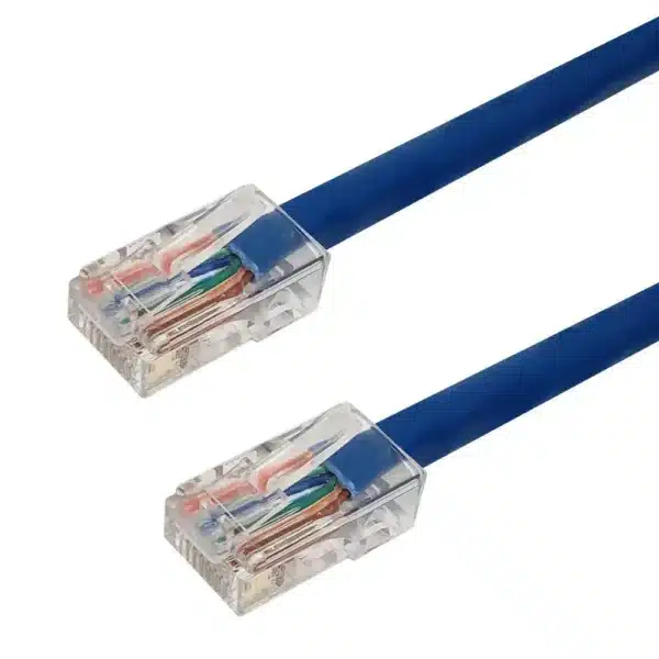 Second image of 1ft RJ45 Cat5e 350MHz No Boot Patch Cable Black