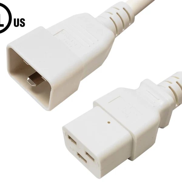 Second image of IEC C19 to IEC C20 Power Cable SJT 12AWG (20A 250V)